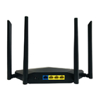 1800Mbps WiFi6 Router Dual Band black Plastic 4 Antennas Mesh WiFi Router