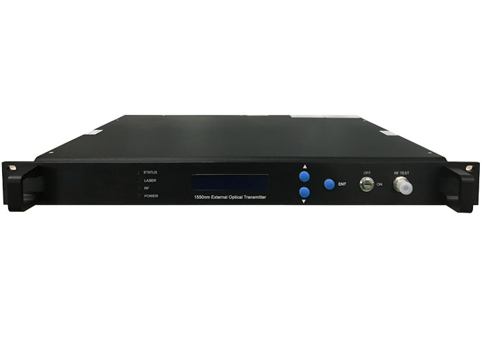 Black GFS1550F-E CATV Optical Transmitter / 1550nm Optical Transmitter